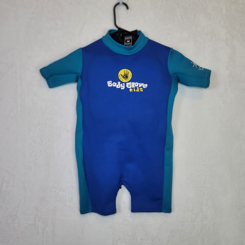 Body Glove Kids Wetsuit, Kids M Size 8-10 40-50lbs USCG Approved SPF UVA 50+